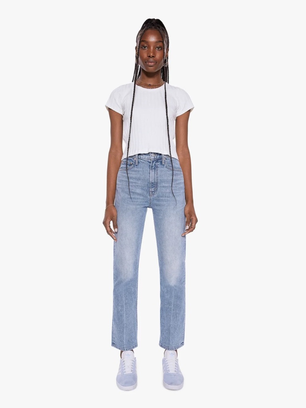 Mother Superior High Waisted Rider Ankle in Salt Of The Earth Womens Size 26